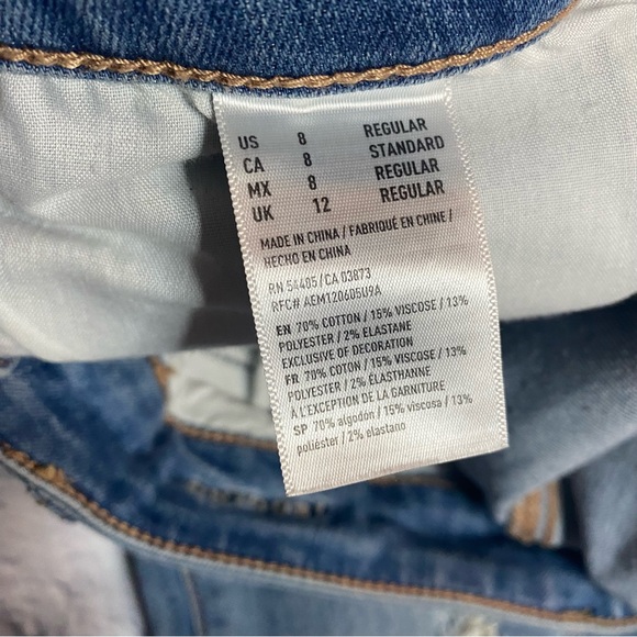 American Eagle shredded jeggings - Picture 8 of 12